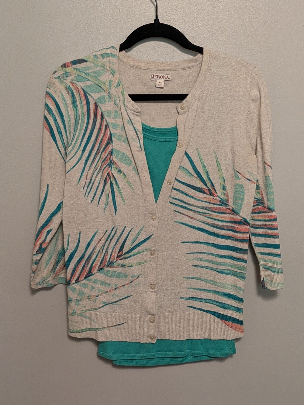 Merona Cardigan Tank Top Set